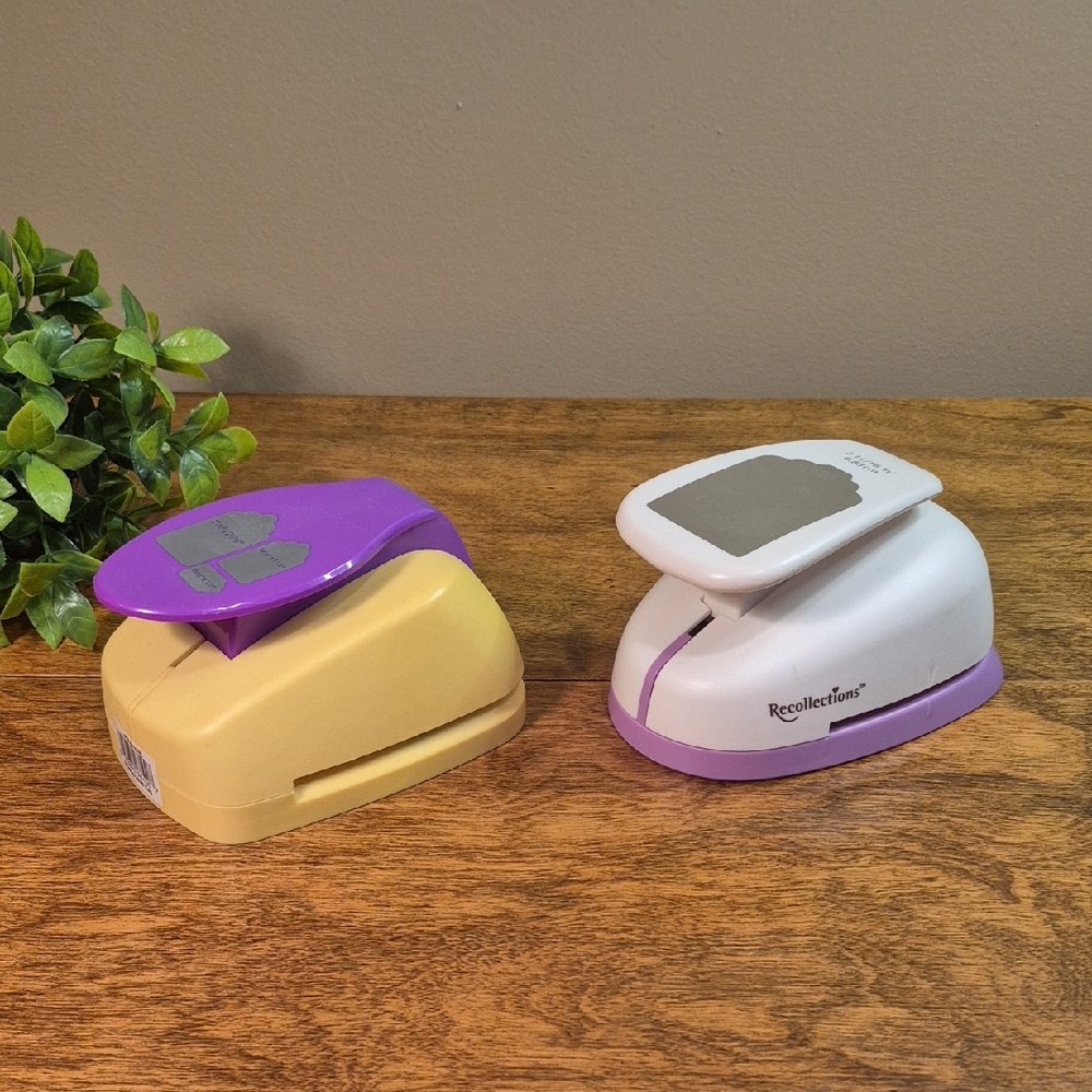 RECOLLECTIONS AND MCGILL Paper Craft Tag Punch Duo